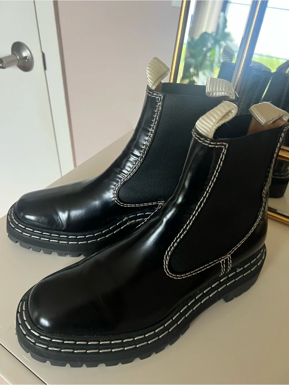 Proenza Schouler Lug Sole Chelsea Boots,